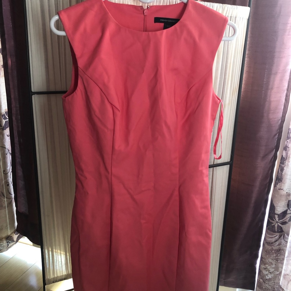 A mini dress